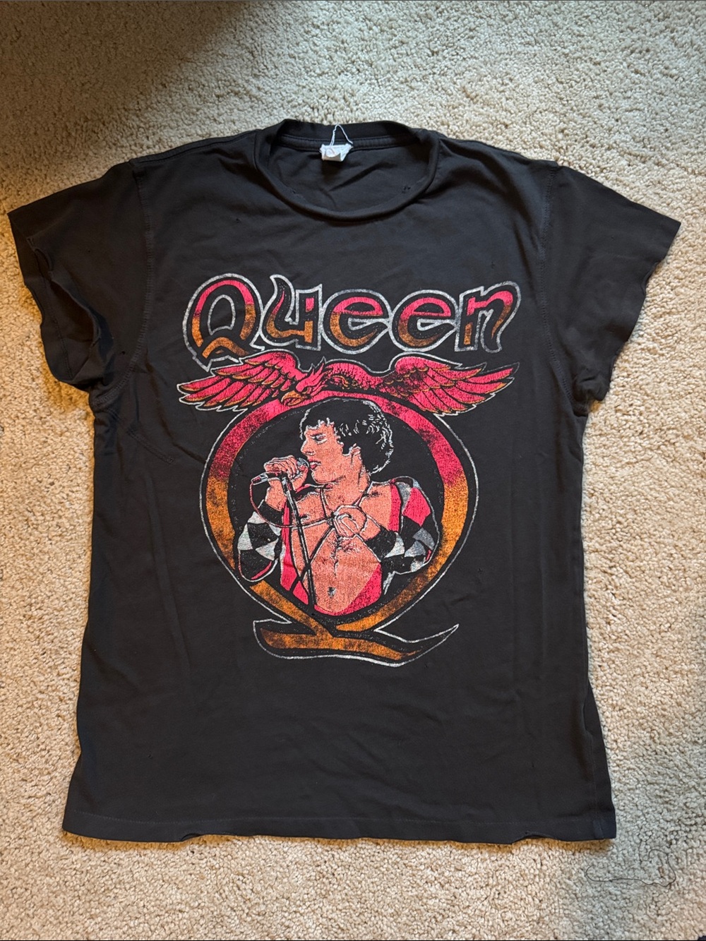 MadeWorn Black FREDDIE MERCURY tee!!!